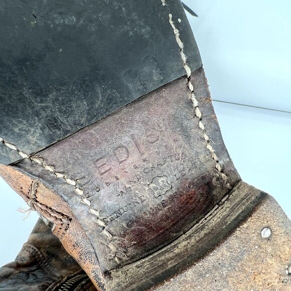 BED STU Manchester Cobbler Series Boots US 7 Leather Riding Tall Boot Distressed - Picture 13 of 14